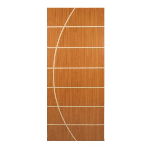 Porta de Madeira Mogno de 210 x 80cm Pintada MGM